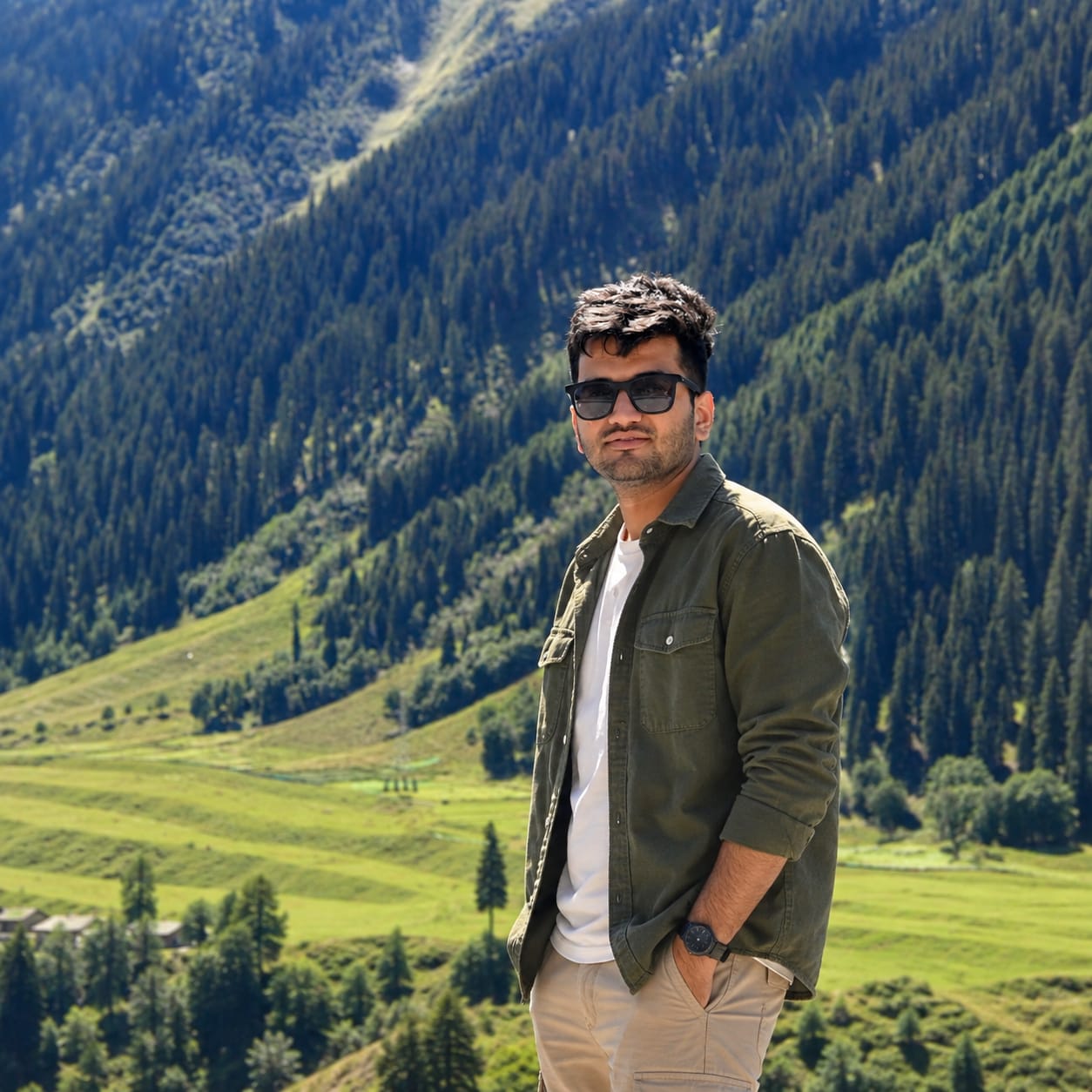 Shubham Soni, PhD researcher in Geography and Geomorphology